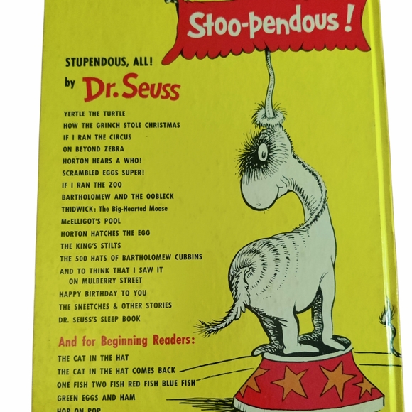 Vintage If I Ran The Circus Dr. Seuss - Picture 3 of 5